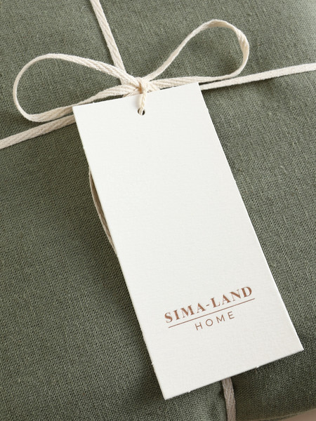 Изображение товара Пододеяльник Sima-Land Home Linen collection / 10857019 (зеленый)