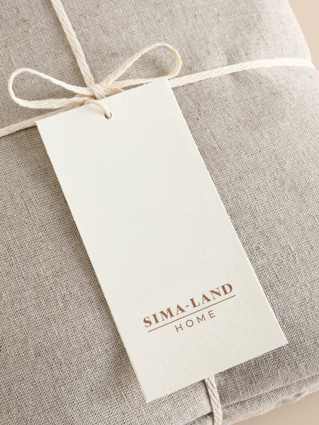 Изображение товара Простыня Sima-Land Home Linen collection / 10857007 (бежевый)
