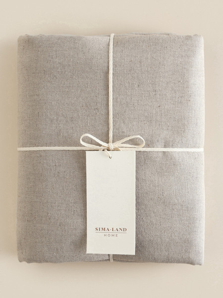 Изображение товара Простыня Sima-Land Home Linen collection / 10857007 (бежевый)