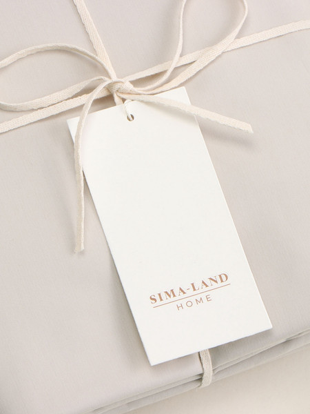 Изображение товара Простыня Sima-Land Home Percale / 10445162 (молочный)