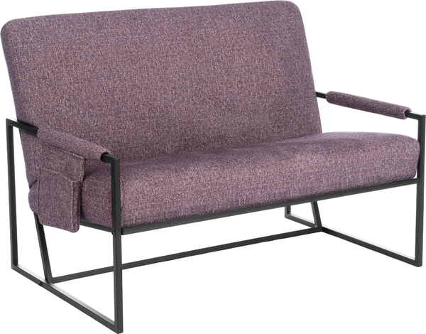 Изображение товара Диван Tetchair Чарли Люкс (велюр/букле, VT shape wood rose)