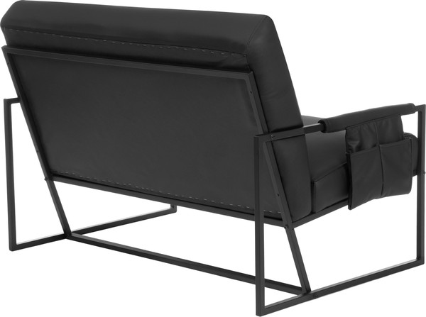 Изображение товара Диван садовый Tetchair Чарли Люкс (экокожа, sharp черный)