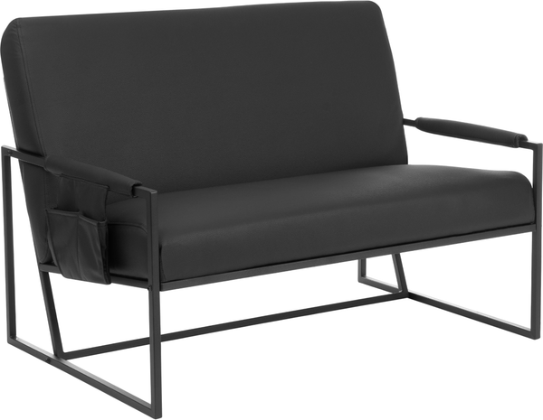 Изображение товара Диван садовый Tetchair Чарли Люкс (экокожа, sharp черный)