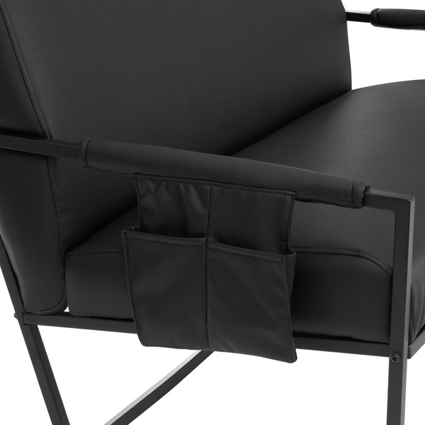 Изображение товара Диван садовый Tetchair Чарли Люкс (экокожа, sharp черный)