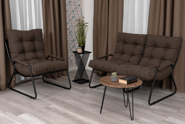 Изображение товара Диван Tetchair Эрго рогожка (коричневый, 3М7-147)