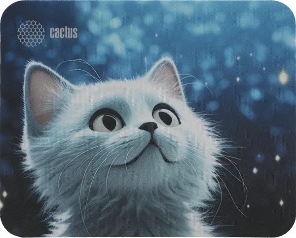 Изображение товара Коврик для мыши Cactus White Cat (CS-MPC-P06XS)