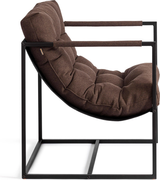 Изображение товара Кресло мягкое Tetchair Чарли рогожка (коричневый, 3М7-147)