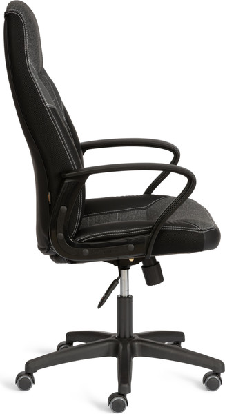 Изображение товара Кресло офисное Tetchair Inter 24 кожзам/ткань (черный/серый, 36-6/207/TW-12/TW-11)