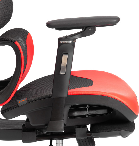 Изображение товара Кресло офисное Tetchair KingCobra искусственная кожа/сетка (черный/красный)