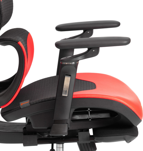 Изображение товара Кресло офисное Tetchair KingCobra искусственная кожа/сетка (черный/красный)