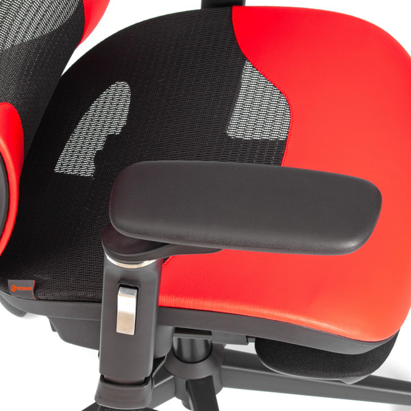 Изображение товара Кресло офисное Tetchair KingCobra искусственная кожа/сетка (черный/красный)