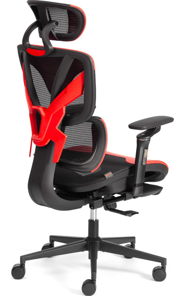 Изображение товара Кресло офисное Tetchair KingCobra искусственная кожа/сетка (черный/красный)