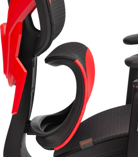 Изображение товара Кресло офисное Tetchair KingCobra искусственная кожа/сетка (черный/красный)