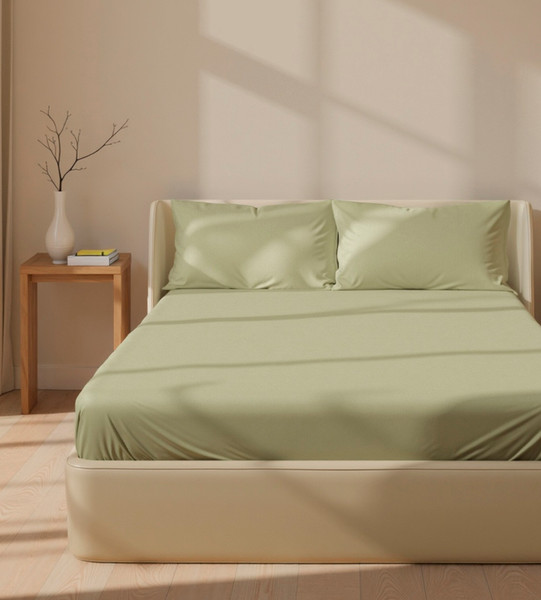 Изображение товара Простыня Sima-Land Home Modal / 10518613 (оливковый)