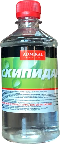 Изображение товара Растворитель Admiral Скипидар (400мл)