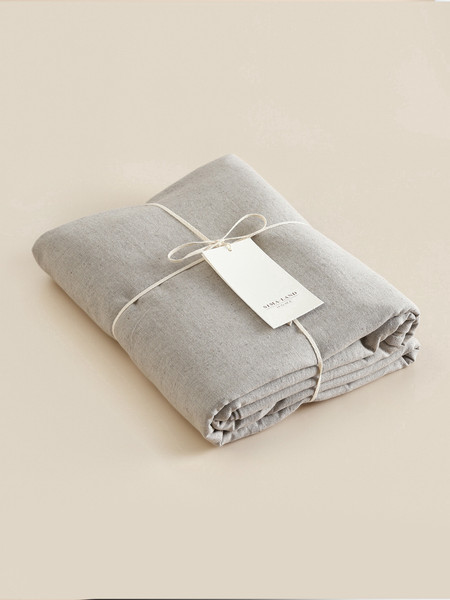 Изображение товара Простыня Sima-Land Home Linen collection / 10856994 (серый)
