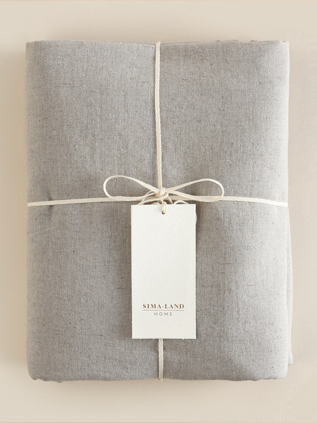 Изображение товара Простыня Sima-Land Home Linen collection / 10856994 (серый)