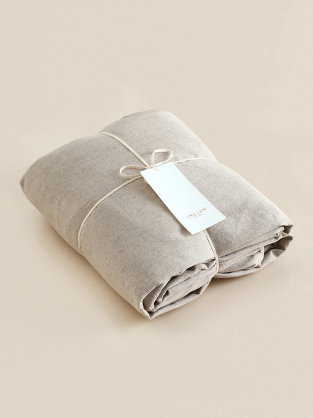 Изображение товара Простыня Sima-Land Home Linen collection / 10857011 (бежевый)