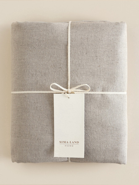 Изображение товара Простыня Sima-Land Home Linen collection / 10857011 (бежевый)