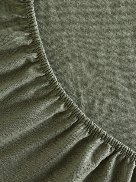 Изображение товара Простыня Sima-Land Home Linen collection / 10857027 (зеленый)