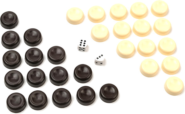 Изображение товара Набор фишек для настольной игры Sima-Land для нард и шашек / 9502811