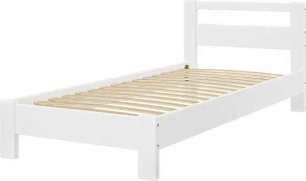 Изображение товара Односпальная кровать Bravo Мебель Лана 90х200 (белый античный)