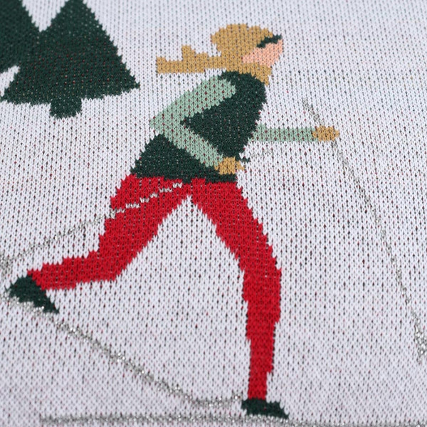 Изображение товара Подушка декоративная Tkano Let's Ski New Year Essential / TK25-CU0016