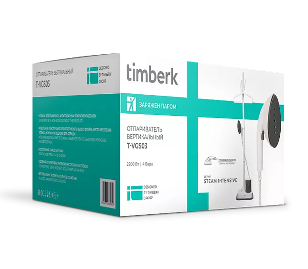 Изображение товара Отпариватель Timberk T-VGS03 (белый)