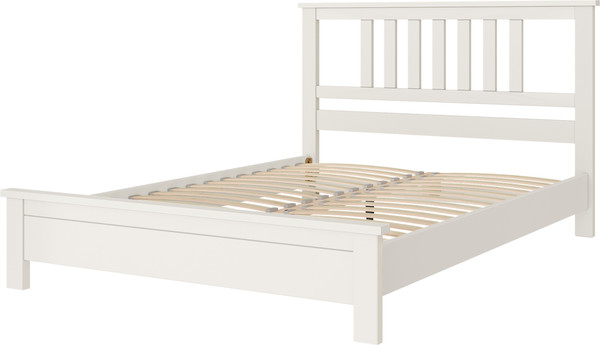 Изображение товара Полуторная кровать Bravo Мебель Лаура 140х200 (жемчуг)