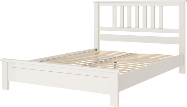 Изображение товара Двуспальная кровать Bravo Мебель Лаура 160х200 (жемчуг)