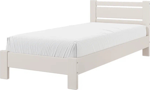 Изображение товара Односпальная кровать Bravo Мебель Милс 90х200 (льняной)