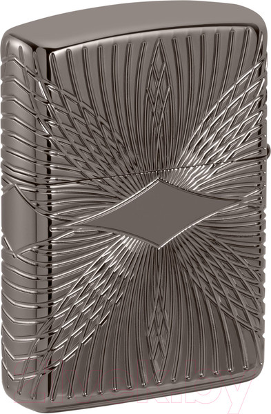 Изображение товара Зажигалка Zippo Armor / 49291 (черный, с топливом Zippo 3141 125мл)