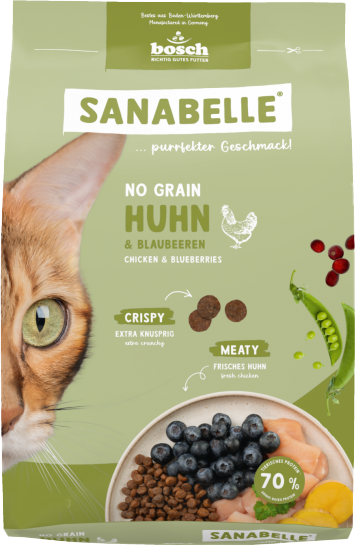 Изображение товара Сухой корм для кошек Bosch Petfood Sanabelle No Grain New (8кг)