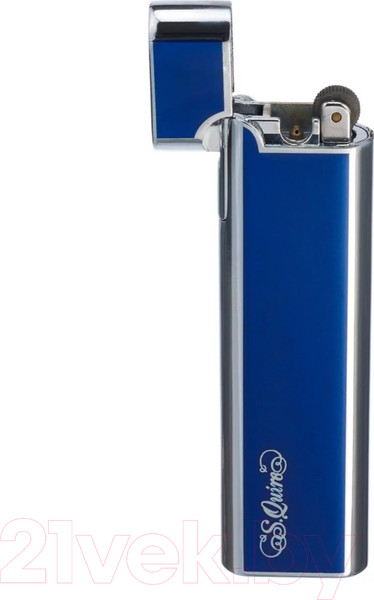 Изображение товара Зажигалка S.Quire FL086-Blue (с топливом Runis Premium 1-006 270мл)
