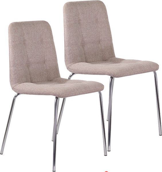 Изображение товара Набор стульев Brabix CF-011 / 532768 (2шт, бежевый)