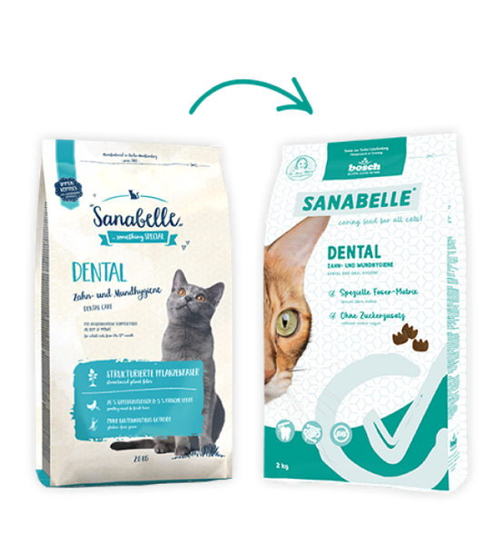 Изображение товара Сухой корм для кошек Bosch Petfood Sanabelle Dental New (400г)
