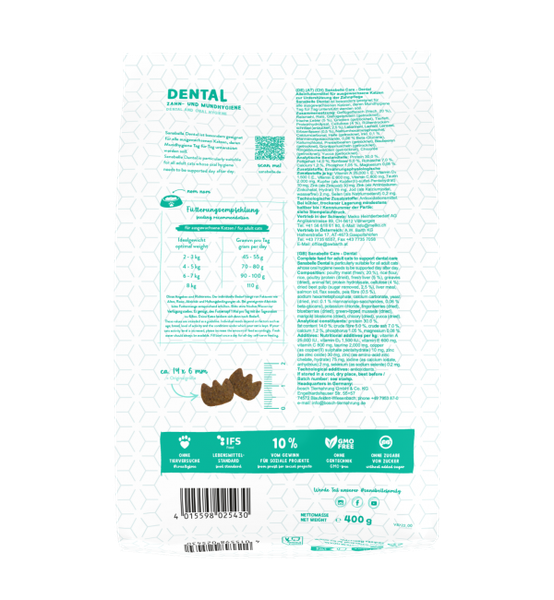 Изображение товара Сухой корм для кошек Bosch Petfood Sanabelle Dental New (400г)