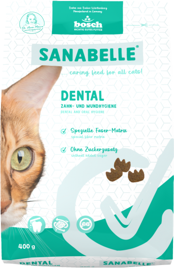 Изображение товара Сухой корм для кошек Bosch Petfood Sanabelle Dental New (400г)