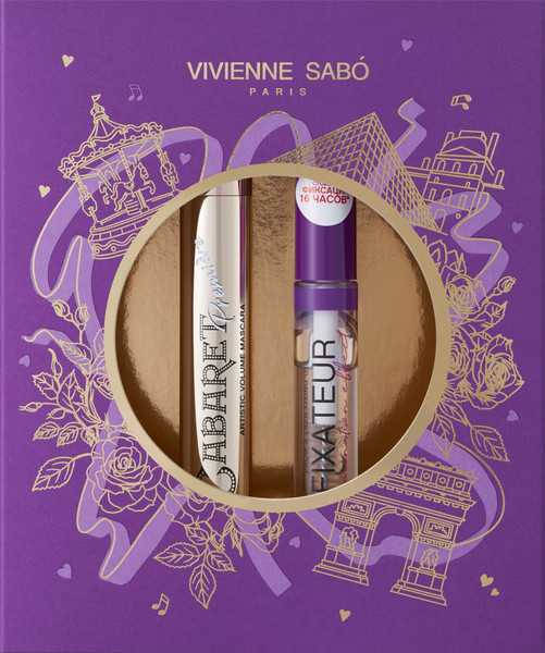 Изображение товара Набор декоративной косметики Vivienne Sabo Тушь Cabaret Premiere+Гель для бровей Lamination effect