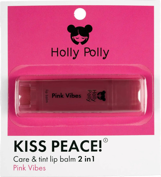 Изображение товара Бальзам для губ Holly Polly Kiss Peace! Pink Vibes (4.9г)
