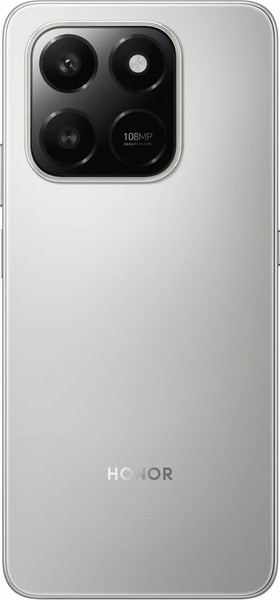 Изображение товара Смартфон Honor X7d 8GB/256GB (серебристый метеорит)