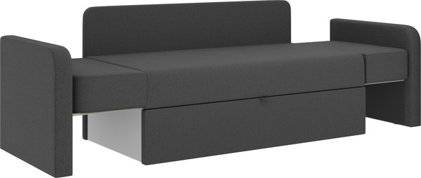 Изображение товара Тахта Bravo Мебель Стар стандарт 11 вариант (серый мех)