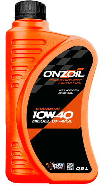 Изображение товара Моторное масло Onzoil Standard 10W40 Diesel CF-4/SL (900мл)