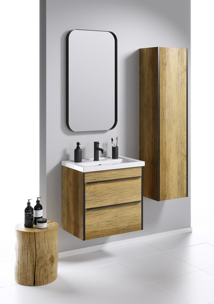 Изображение товара Тумба с умывальником Aqwella Fargo 600 / FRG0106DB+4640021060773+FRGN380