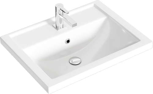 Изображение товара Тумба с умывальником Aqwella Fargo 600 / FRG0106DB+4640021060773+FRGN380