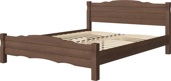 Изображение товара Полуторная кровать Bravo Мебель Эрдэн 140х200 (дуб коньяк)