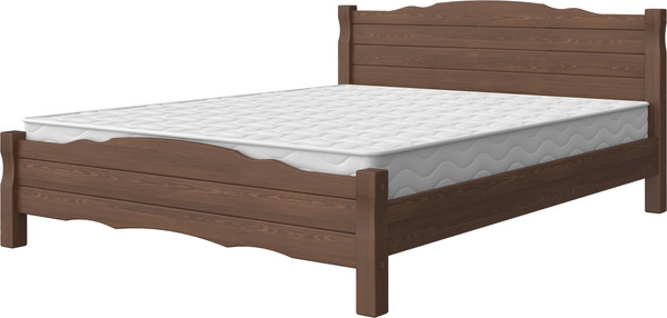 Изображение товара Полуторная кровать Bravo Мебель Эрдэн 140х200 (дуб коньяк)