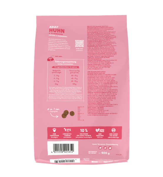 Изображение товара Сухой корм для кошек Bosch Petfood Sanabelle Adult Poultry New (2кг)