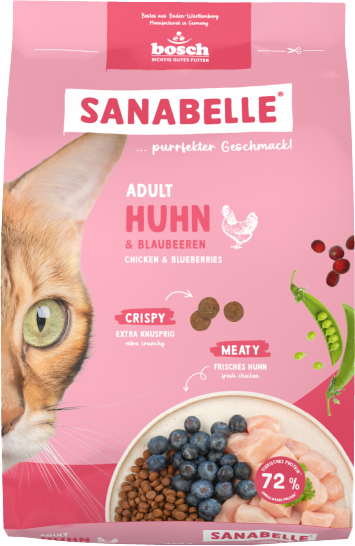 Изображение товара Сухой корм для кошек Bosch Petfood Sanabelle Adult Poultry New (2кг)