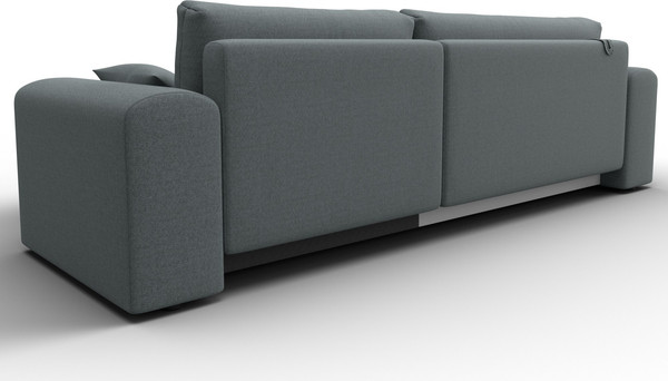 Изображение товара Диван угловой Лига Диванов Лига-099 универсальный (амур 07 серый)